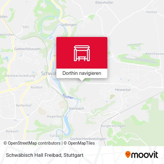 Schwäbisch Hall Freibad Karte