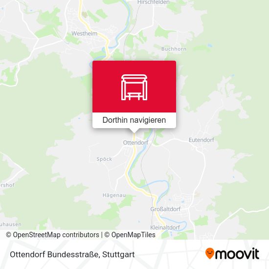 Ottendorf Bundesstraße Karte