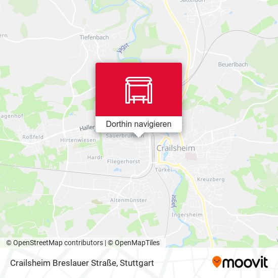 Crailsheim Breslauer Straße Karte