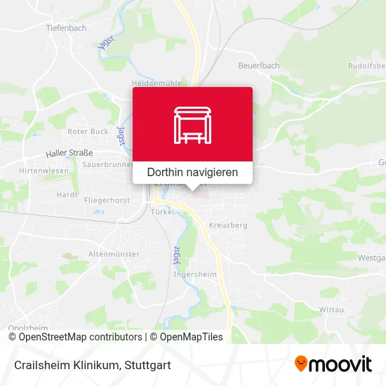 Crailsheim Klinikum Karte