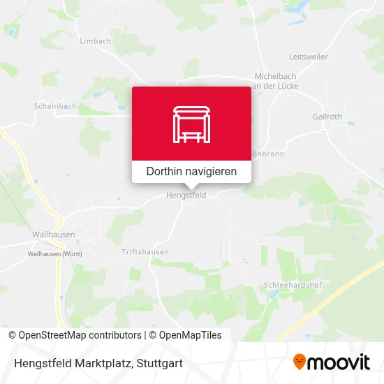 Hengstfeld Marktplatz Karte