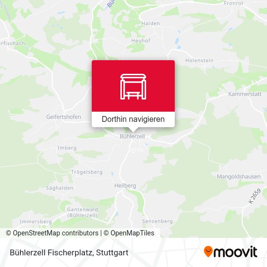 Bühlerzell Fischerplatz Karte