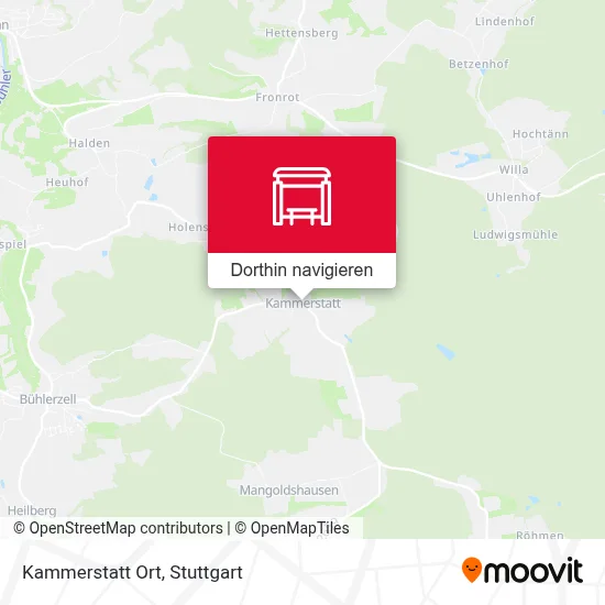 Kammerstatt Ort Karte