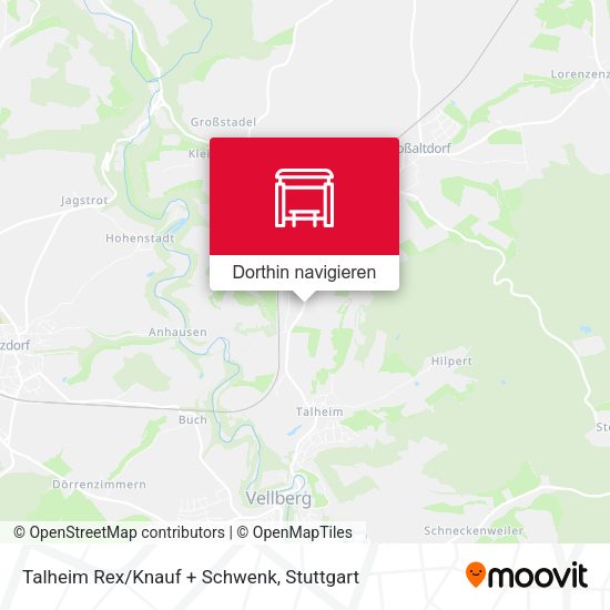 Talheim Rex/Knauf + Schwenk Karte