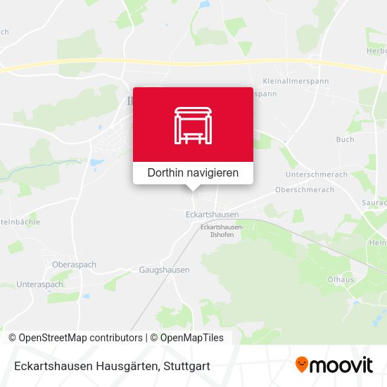 Eckartshausen Hausgärten Karte