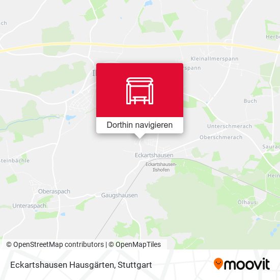 Eckartshausen Hausgärten Karte