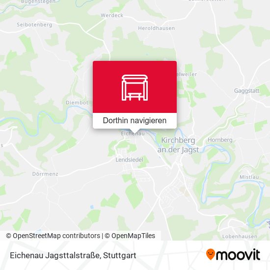 Eichenau Jagsttalstraße Karte