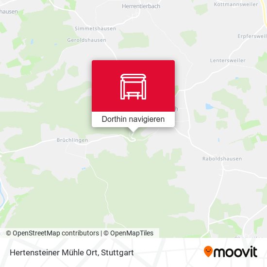 Hertensteiner Mühle Ort Karte