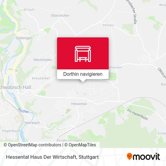 Hessental Haus Der Wirtschaft Karte