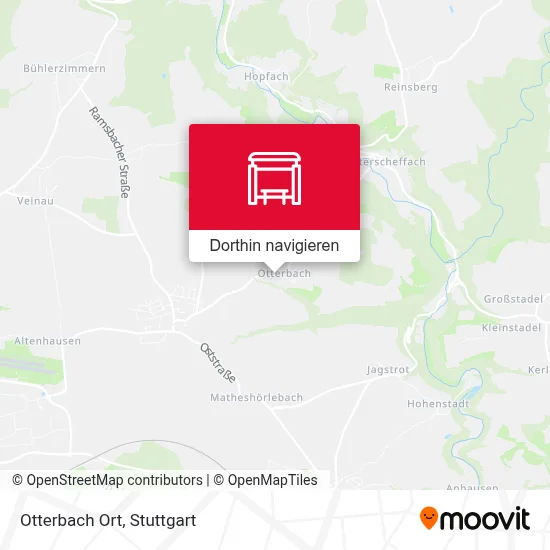Otterbach Ort Karte