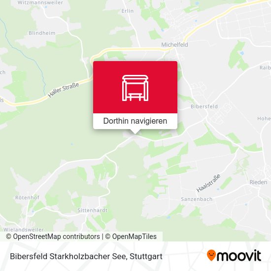 Bibersfeld Starkholzbacher See Karte