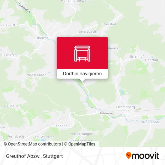 Greuthof Abzw. Karte