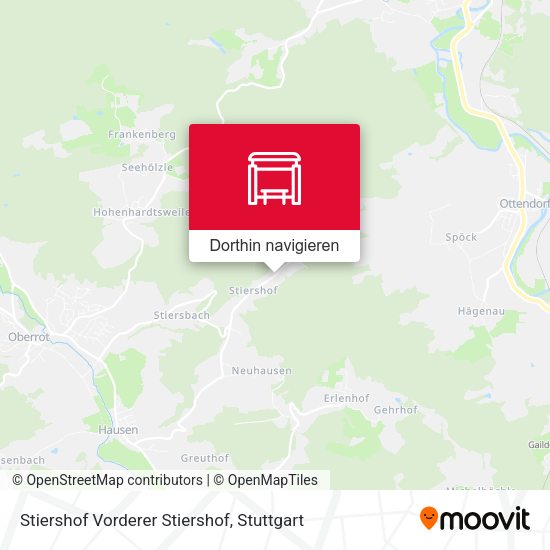 Stiershof Vorderer Stiershof Karte