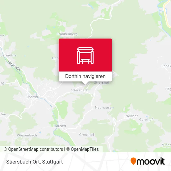 Stiersbach Ort Karte