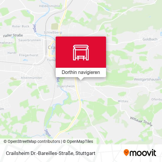 Crailsheim Dr.-Bareilles-Straße Karte