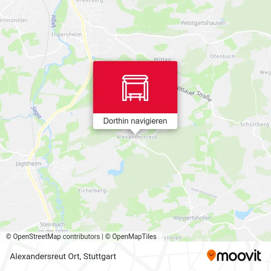 Alexandersreut Ort Karte