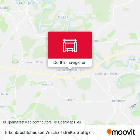 Erkenbrechtshausen Wischartstraße Karte