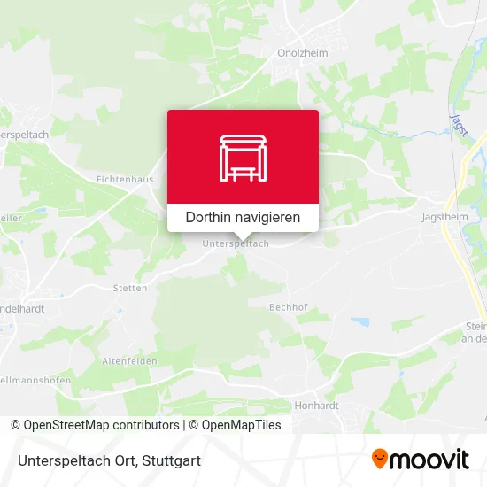 Unterspeltach Ort Karte