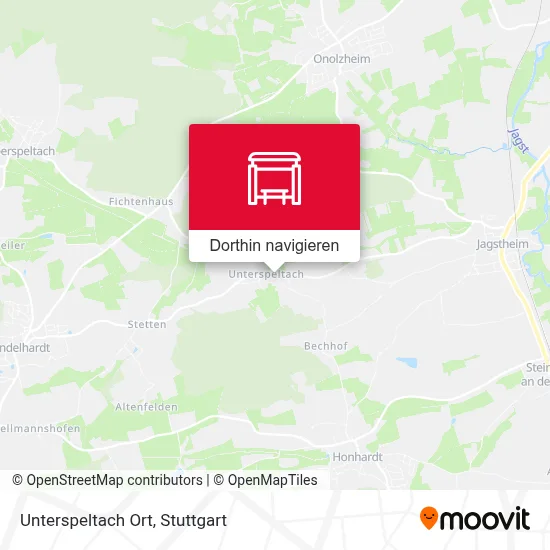 Unterspeltach Ort Karte
