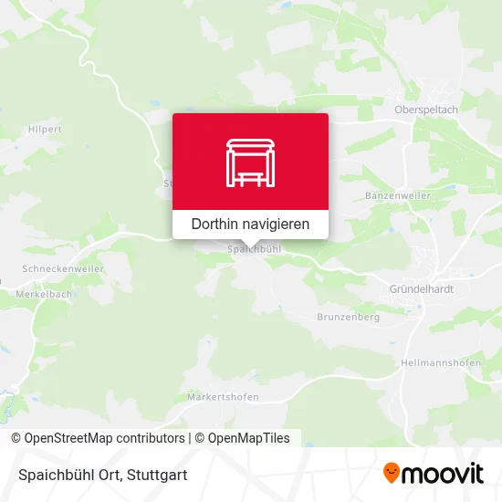 Spaichbühl Ort Karte