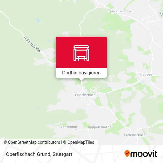 Oberfischach Grund Karte