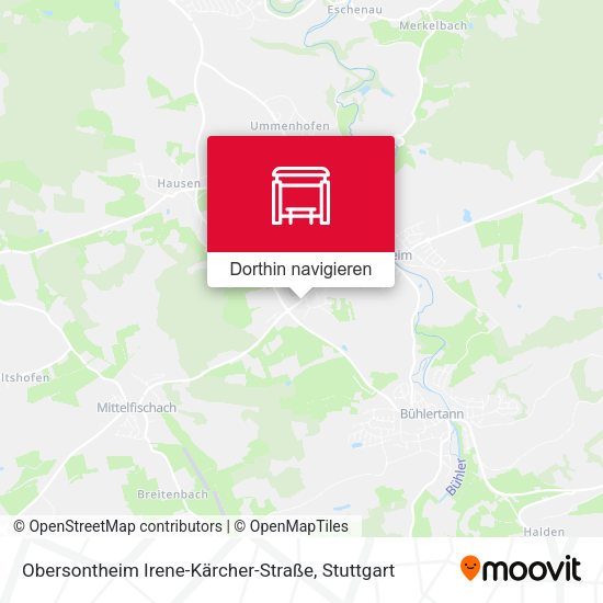 Obersontheim Irene-Kärcher-Straße Karte
