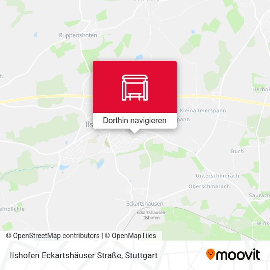 Ilshofen Eckartshäuser Straße Karte