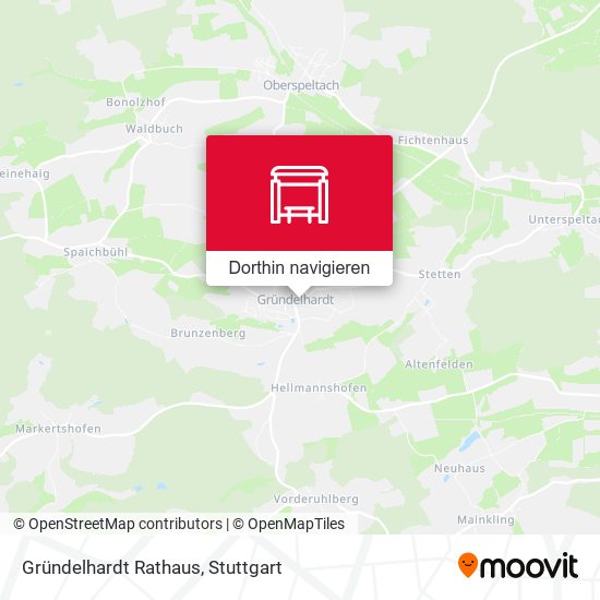 Gründelhardt Rathaus Karte