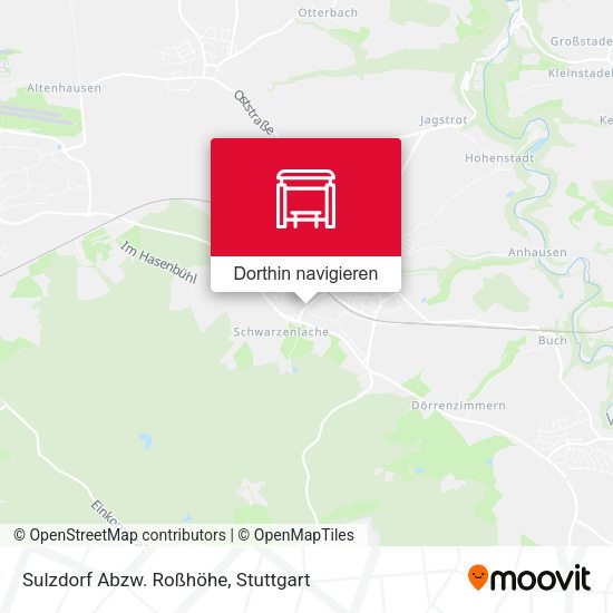 Sulzdorf Abzw. Roßhöhe Karte