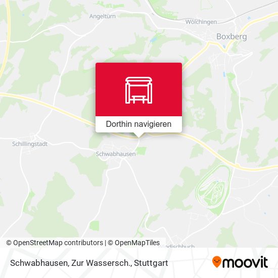 Schwabhausen, Zur Wassersch. Karte