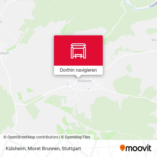 Külsheim, Moret Brunnen Karte