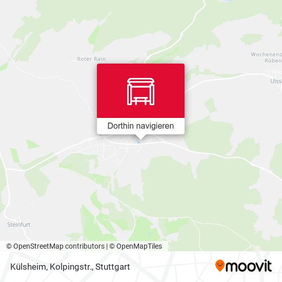 Külsheim, Kolpingstr. Karte
