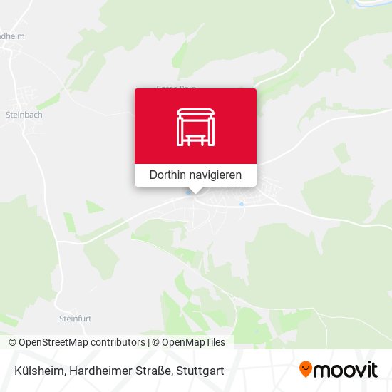 Külsheim, Hardheimer Straße Karte