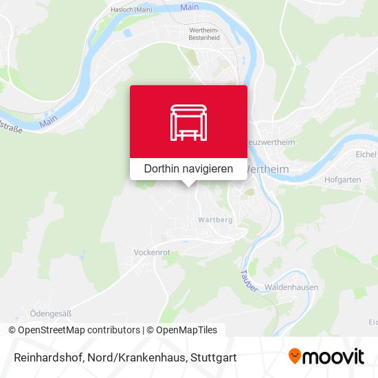 Reinhardshof, Nord/Krankenhaus Karte