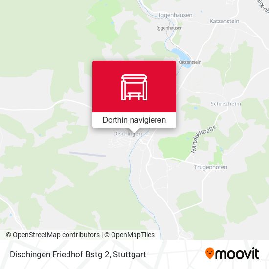 Dischingen Friedhof Bstg 2 Karte