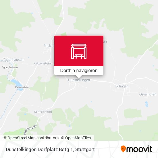 Dunstelkingen Dorfplatz Bstg 1 Karte