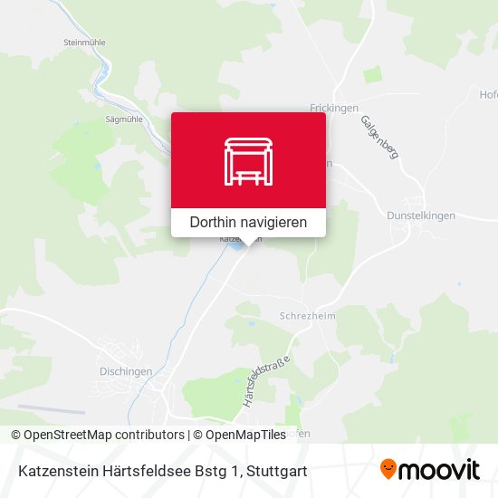 Katzenstein Härtsfeldsee Bstg 1 Karte