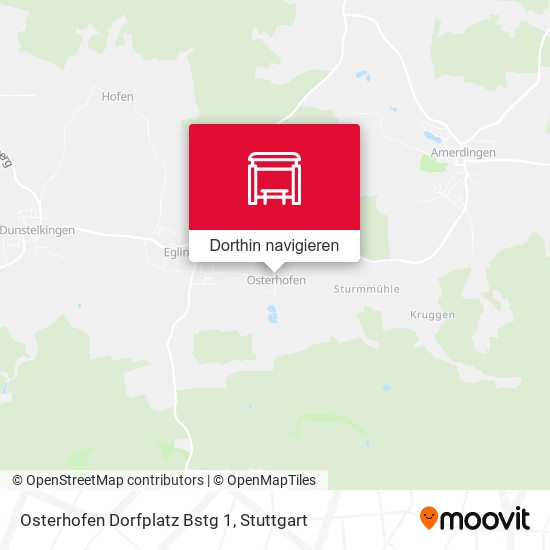 Osterhofen Dorfplatz Bstg 1 Karte