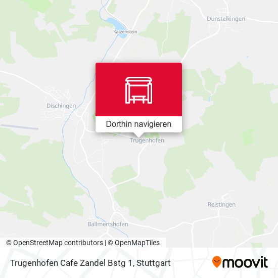Trugenhofen Cafe Zandel Bstg 1 Karte
