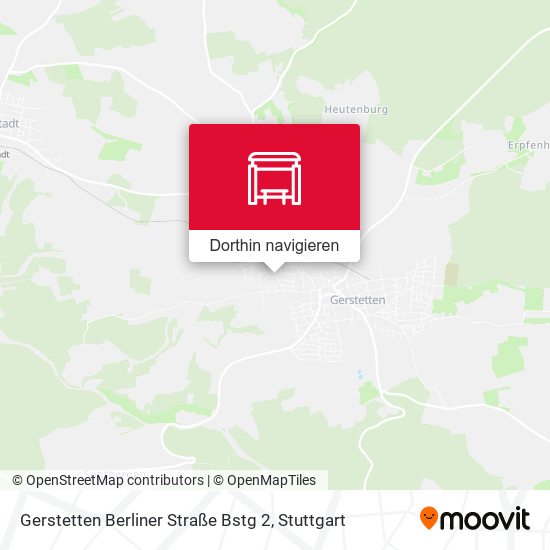 Gerstetten Berliner Straße Bstg 2 Karte