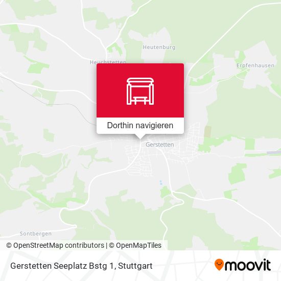 Gerstetten Seeplatz Bstg 1 Karte