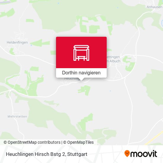 Heuchlingen Hirsch Bstg 2 Karte