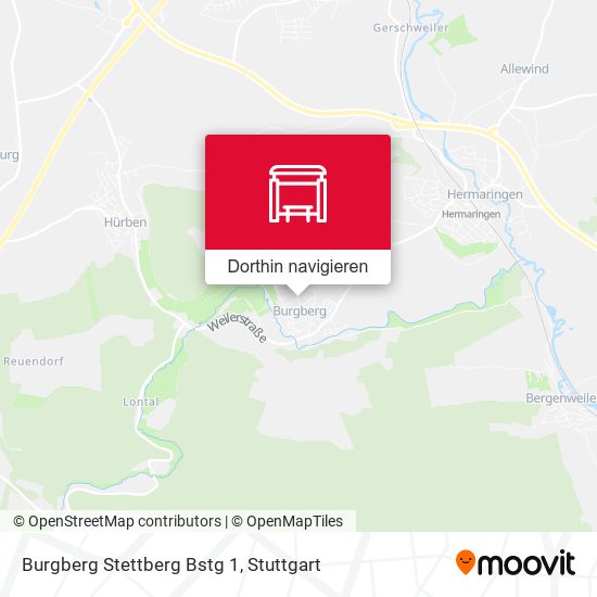 Burgberg Stettberg Bstg 1 Karte