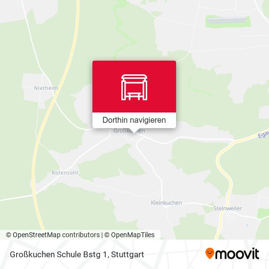 Großkuchen Schule Bstg 1 Karte