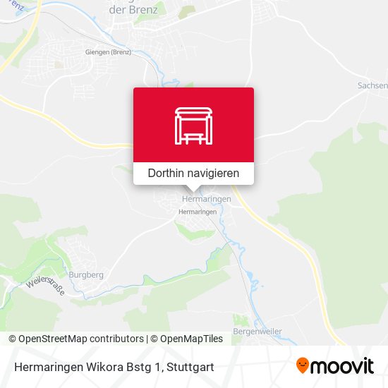 Hermaringen Wikora Bstg 1 Karte
