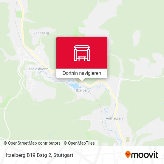 Itzelberg B19 Bstg 2 Karte