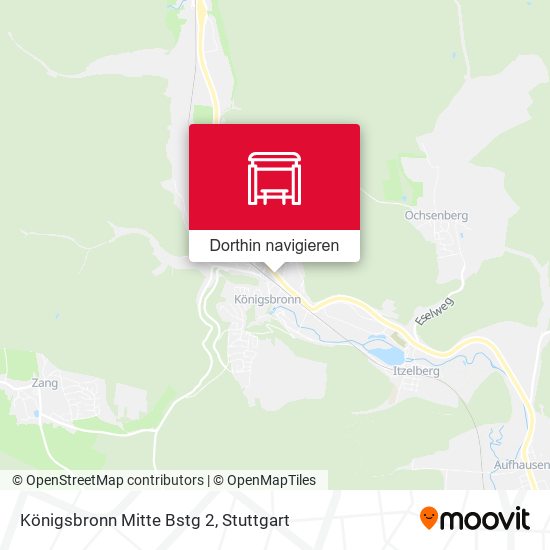 Königsbronn Mitte Bstg 2 Karte