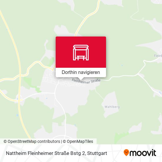 Nattheim Fleinheimer Straße Bstg 2 Karte