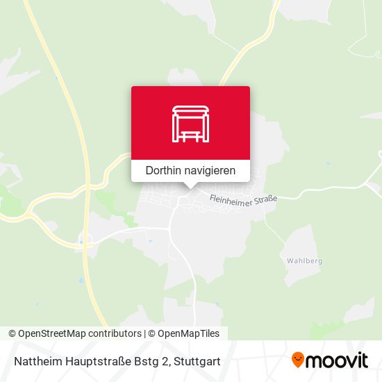 Nattheim Hauptstraße Bstg 2 Karte