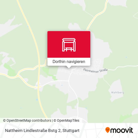 Nattheim Lindlestraße Bstg 2 Karte